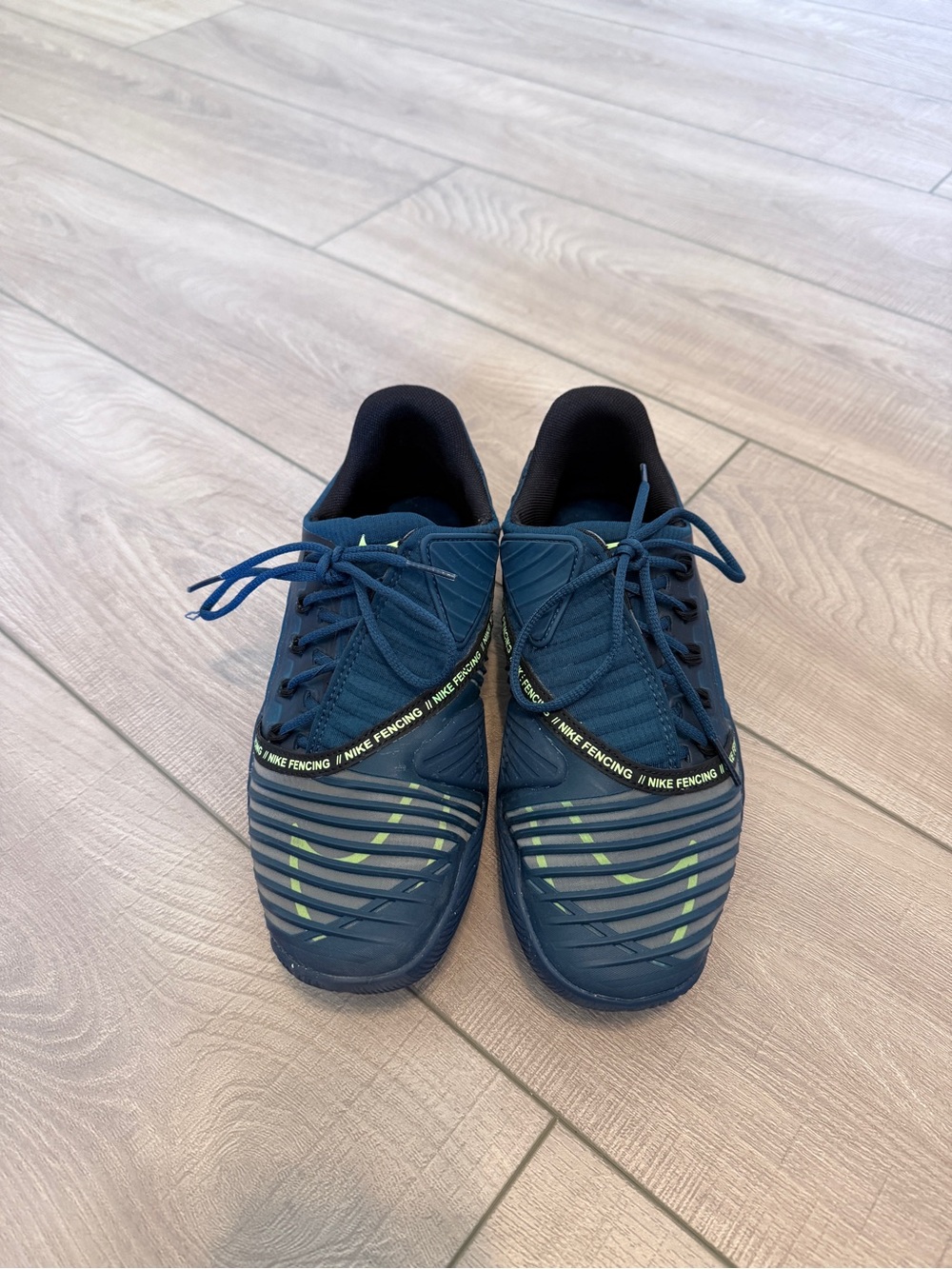 Nike Ballestra 2 Blue Fencing Shoes Men’s 7 Women’s 8.5 With Box
